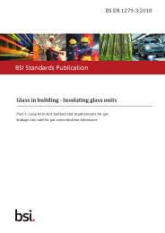 Glass in building - Insulating glass units. Long term test method and requirements for gas leakage rate and gas concentration tolerances