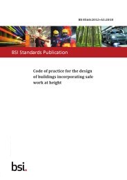Code of practice for the design of buildings incorporating safe work at height (+A1:2018)