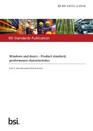 Windows and doors - product standard, performance characteristics. Internal pedestrian doorsets