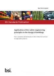Application of fire safety engineering principles to the design of buildings. Initiation and development of fire within the enclosure of origin (Sub-system 1)