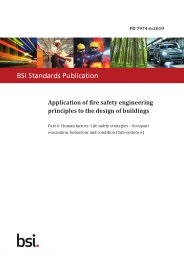 Application of fire safety engineering principles to the design of buildings. Human factors: Life safety strategies - occupant evacuation, behaviour and condition (Sub-system 6)