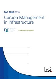 Carbon management in infrastructure (Withdrawn)