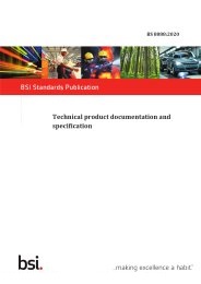 Technical product documentation and specification