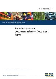 Technical product documentation - document types