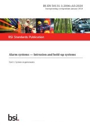 Alarm systems - intrusion and hold-up systems. System requirements (+A3:2020) (Incorporating corrigendum January 2018)