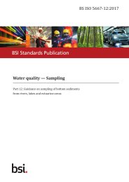 Water quality - sampling. Guidance on sampling of bottom sediments from rivers, lakes and estuarine areas