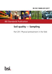 Soil quality - sampling. Physical pretreatment in the field