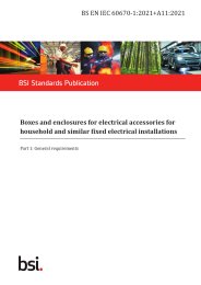 Boxes and enclosures for electrical accessories for household and similar fixed electrical installations. General requirements (+A11:2021)