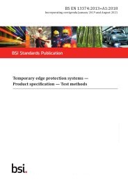 Temporary edge protection systems - product specification - test methods (+A1:2018) (Incorporating corrigenda January 2019 and August 2021)