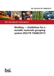 Welding - Guidelines for a metallic materials grouping system (ISO/TR 15608:2017)