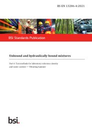 Unbound and hydraulically bound mixtures. Test methods for laboratory reference density and water content - Vibrating hammer