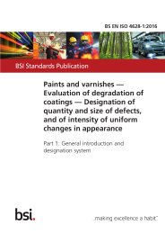 Paints and varnishes - evaluation of degradation of coatings - designation of quantity and size of defects, and of intensity of uniform changes in appearance. General introduction and designation system