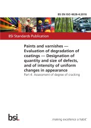 Paints and varnishes - Evaluation of degradation of coatings - Designation of quantity and size of defects, and of intensity of uniform changes in appearance. Assessment of degree of cracking