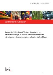 Eurocode 5: Design of timber structures - structural design of timber-concrete composite structures - common rules and rules for buildings