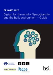 Design for the mind - Neurodiversity and the built environment - Guide