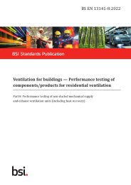 Ventilation for buildings - Performance testing of components/products for residential ventilation. Performance testing of non-ducted mechanical supply and exhaust ventilation units (including heat recovery)