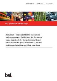 Acoustics - Noise emitted by machinery and equipment - Guidelines for the use of basic standards for the determination of emission sound pressure levels at a work station and at other specified positions (+A1:2020)