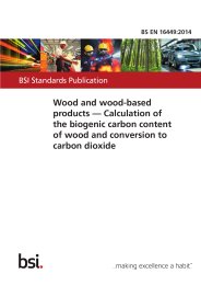 Wood and wood-based products - Calculation of the biogenic carbon content of wood and conversion to carbon dioxide