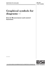 Graphical symbols for diagrams. Measurement and control functions