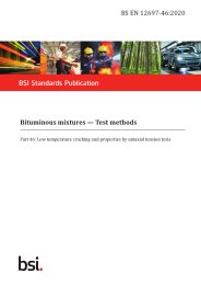 Bituminous mixtures - test methods. Low temperature cracking and properties by uniaxial tension tests