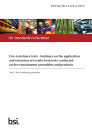 Fire-resistance tests - guidance on the application and extension of results from tests conducted on fire containment assemblies and products. Non-loadbearing elements