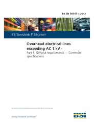 Overhead electrical lines exceeding AC 1 kV. General requirements - Common specifications