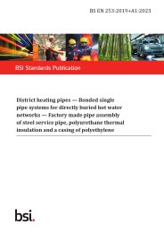 District heating pipes - Bonded single pipe systems for directly buried hot water networks - Factory made pipe assembly of steel service pipe, polyurethane thermal insulation and a casing of polyethylene (+A1:2023)