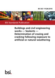 Building and civil engineering works - Sealants - Determination of crazing and cracking following exposure to artificial or natural weathering