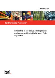 Fire safety in the design, management and use of residential buildings - Code of practice (Incorporating Corrigendum No. 1)