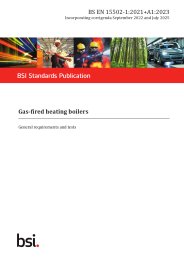 Gas-fired heating boilers. General requirements and tests (+A1:2023) (Incorporating corrigenda September 2022 and July 2025)