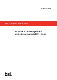 Provision of inclusive personal protective equipment (PPE) - Guide