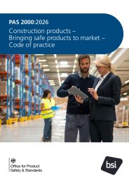 Construction products - Bringing safe products to market - Code of practice