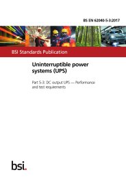 Uninterruptable power systems (UPS). DC output UPS - Performance and test requirements