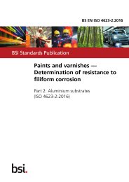 Paints and varnishes - Determination of resistance to filiform corrosion. Aluminium substrates (ISO 4623-2:2016)