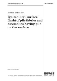 Method of test for ignitability (surface flash) of pile fabrics and assemblies having pile on the surface