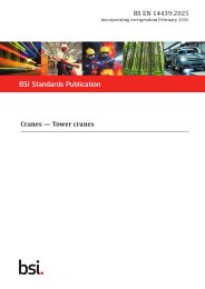 Cranes - Tower cranes (Incorporating corrigendum February 2026)