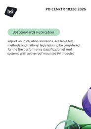 Report on installation scenarios, available test methods and national legislation to be considered for the fire performance classification of roof systems with above roof mounted PV modules