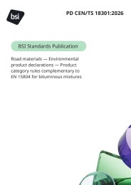 Road materials - Environmental product declarations - Product category rules complementary to EN 15804 for bituminous mixtures