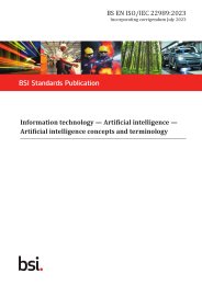 Information technology - Artificial intelligence - Artificial intelligence concepts and terminology (Incorporating corrigendum July 2023)