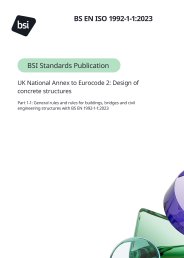 UK National annex to Eurocode 2: Design of concrete structures. General rules and rules for buildings, bridges and civil engineering structures with BS EN 1992-1-1:2003