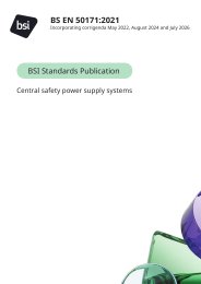 Central safety power supply systems (Incorporating corrigenda May 2022, August 2024 and July 2026)