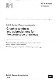 Graphic symbols and abbreviations for fire protection drawings
