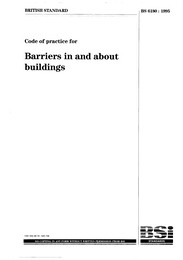 Code of practice for protective barriers in and about buildings (Withdrawn)