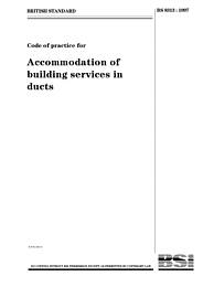 Code of practice for accommodation of building services in ducts