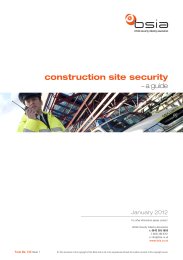 Construction site security - a guide