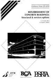 Refurbishment of concrete buildings: structural and services options