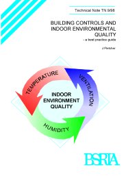 Building controls and indoor environmental quality - a best practice guide