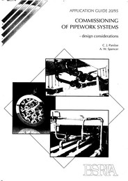 Commissioning of pipework systems - design considerations