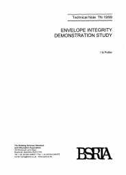 Envelope integrity demonstration study