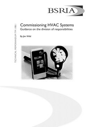 Commissioning HVAC systems division of responsibilities